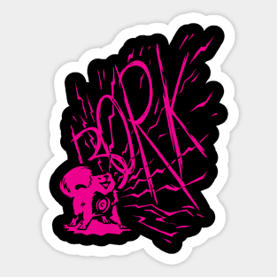 Subwoofer (Pink) Sticker